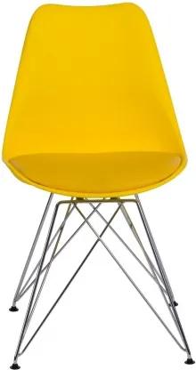 NORDIC METAL stolička Žltá