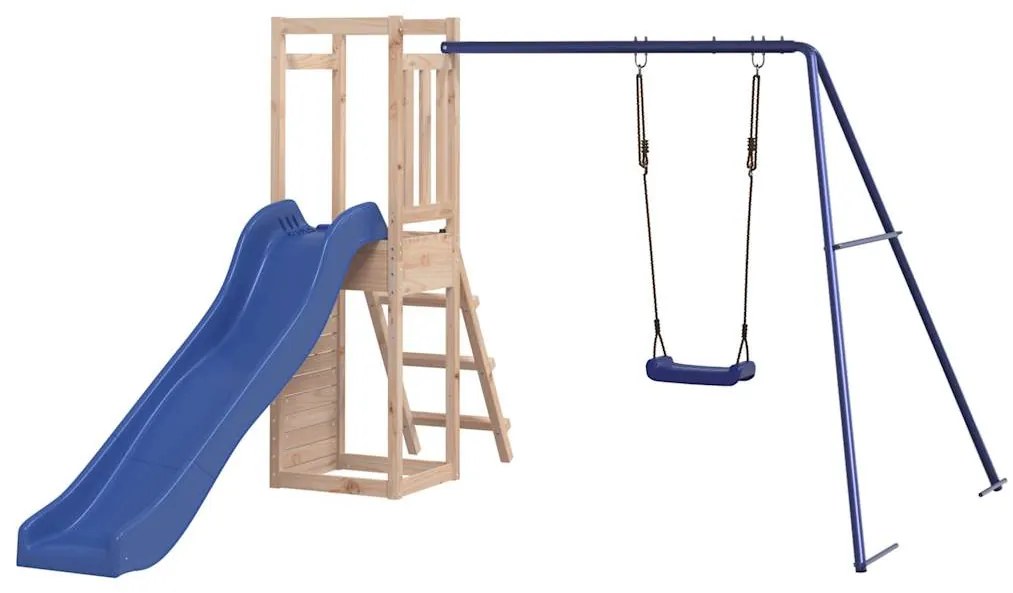 Vonkajšia súprava na hranie masívna borovica