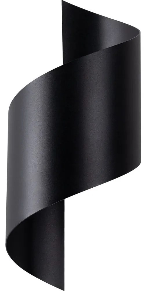 Sollux SL.1309 - Nástenné svietidlo TALASSA 1xG9/8W/230V čierna