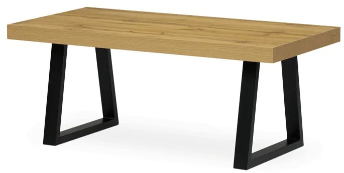 Autronic BONTEC Konferenčný stolík 120x60cm, lamino, sivý dub, CT-R5212 GREY Farba: Hnedá