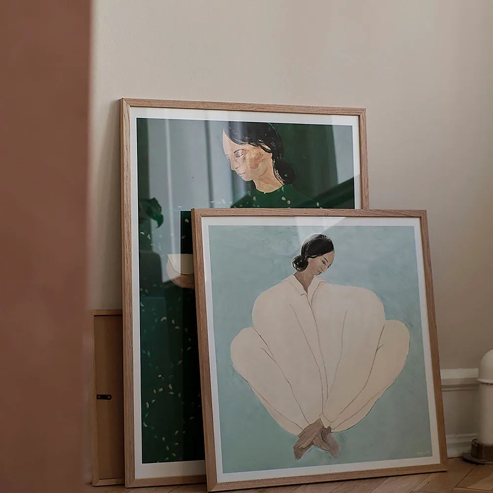 The Poster Club Plagát Meet Me At Jaurès by Sofia Lind 100x100cm