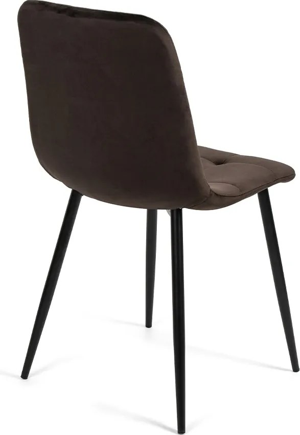 Noela Jedálenský set VILIS 120 + 4x stolička ARIA hnedá