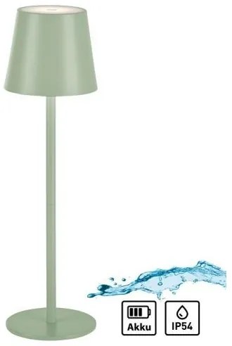 Leuchten Direkt 19250-43 - LED Vonkajšia nabíjacia lampa EURIA LED/3W/5V IP54