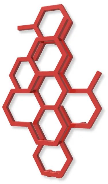 Terma Hex 821x486 vodný radiátor Soft 3028 ZX