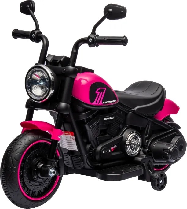 Motorka Chopper FASTER RAMIZ AHL008 - ružová
