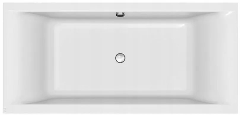 Cersanit Larga akrylátová vaňa 190x90cm + nožičky, biela, S301-307