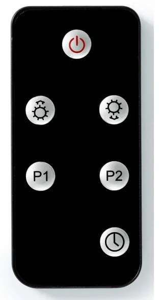 Nedis HTPA30ESS - Vonkajšie elektrické vykurovacie teleso 2000W/230V IP65 + DO