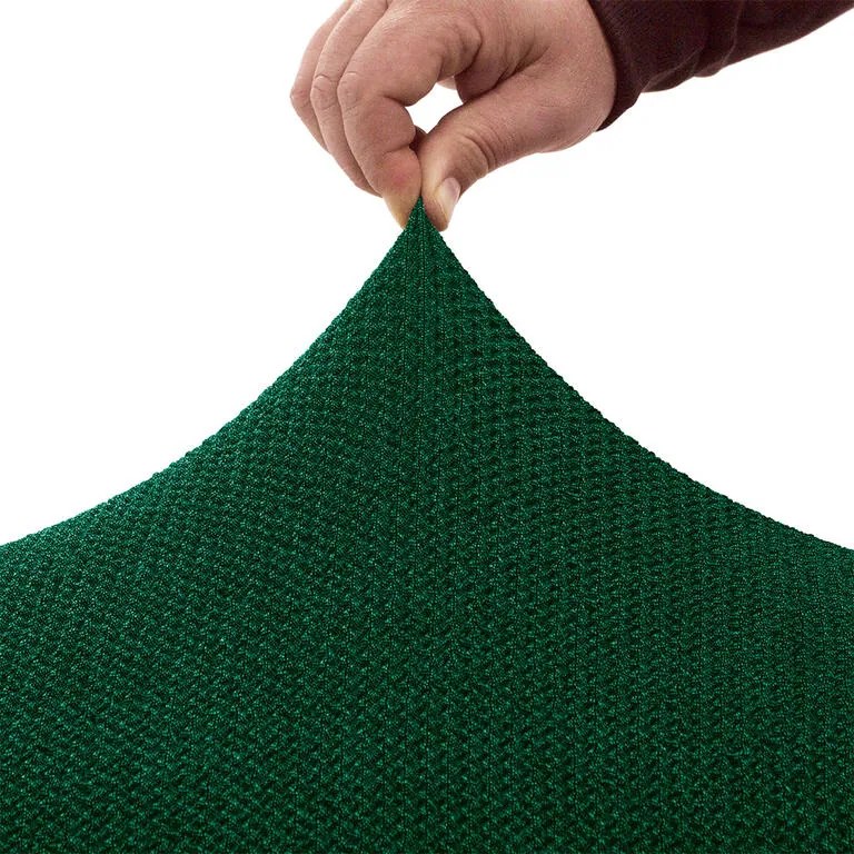 Super strečové poťahy HARMONIA zelená rohová sedačka (š. 340 - 540 cm)