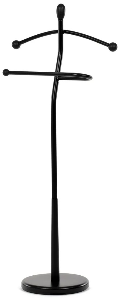 Némý sluha 82646 BK, kov, čierna