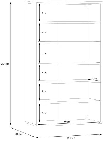 Botník ETON dub artisan