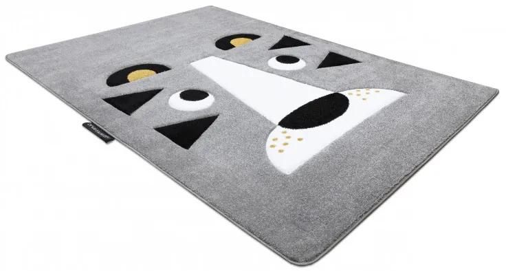 Dywany Łuszczów Detský kusový koberec Petit Lion grey - 140x190 cm