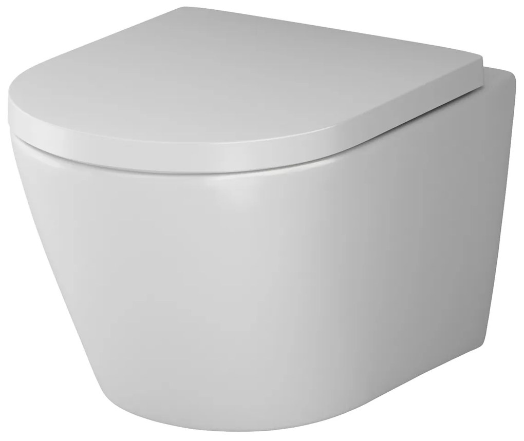 Závesné WC AM.PM Flash CNA1700SC bezokrajové, so sedadlom Microlift, biele
