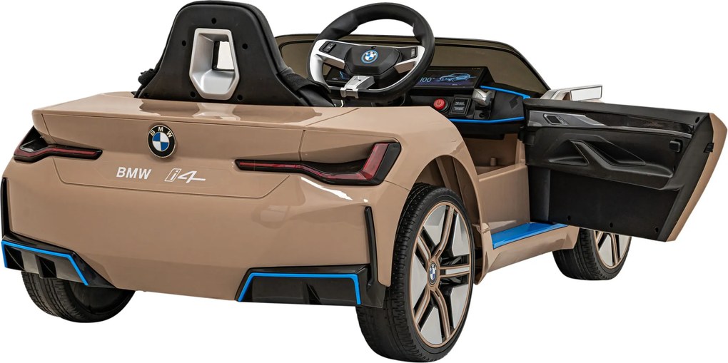 Ramiz BMW i4 batériové auto pre deti Zlatá