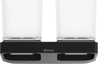 Ravak 10° black držiak kefiek čierna X07P558