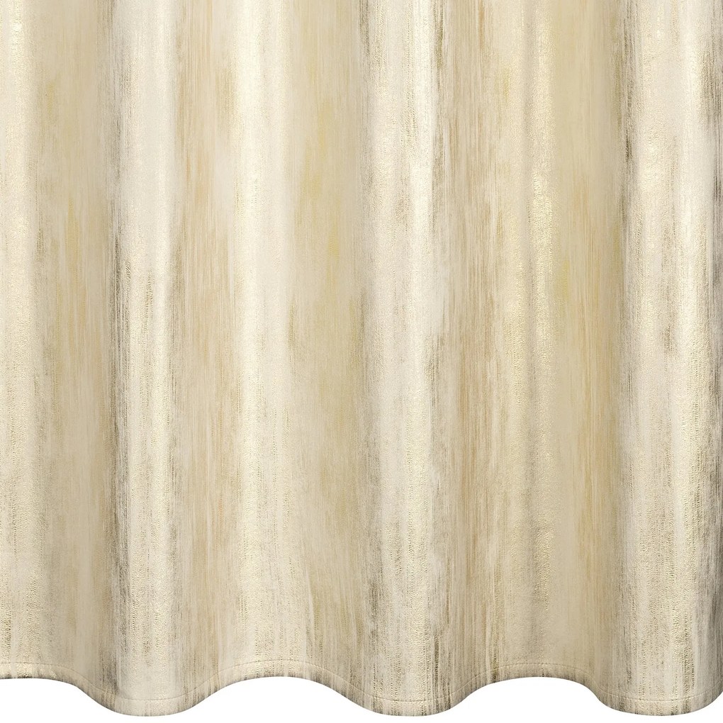 ZATEMŇOVACÍ ZÁVES NA KRÚŽKOCH EMILA 140X250 CM VZOROVANÁ