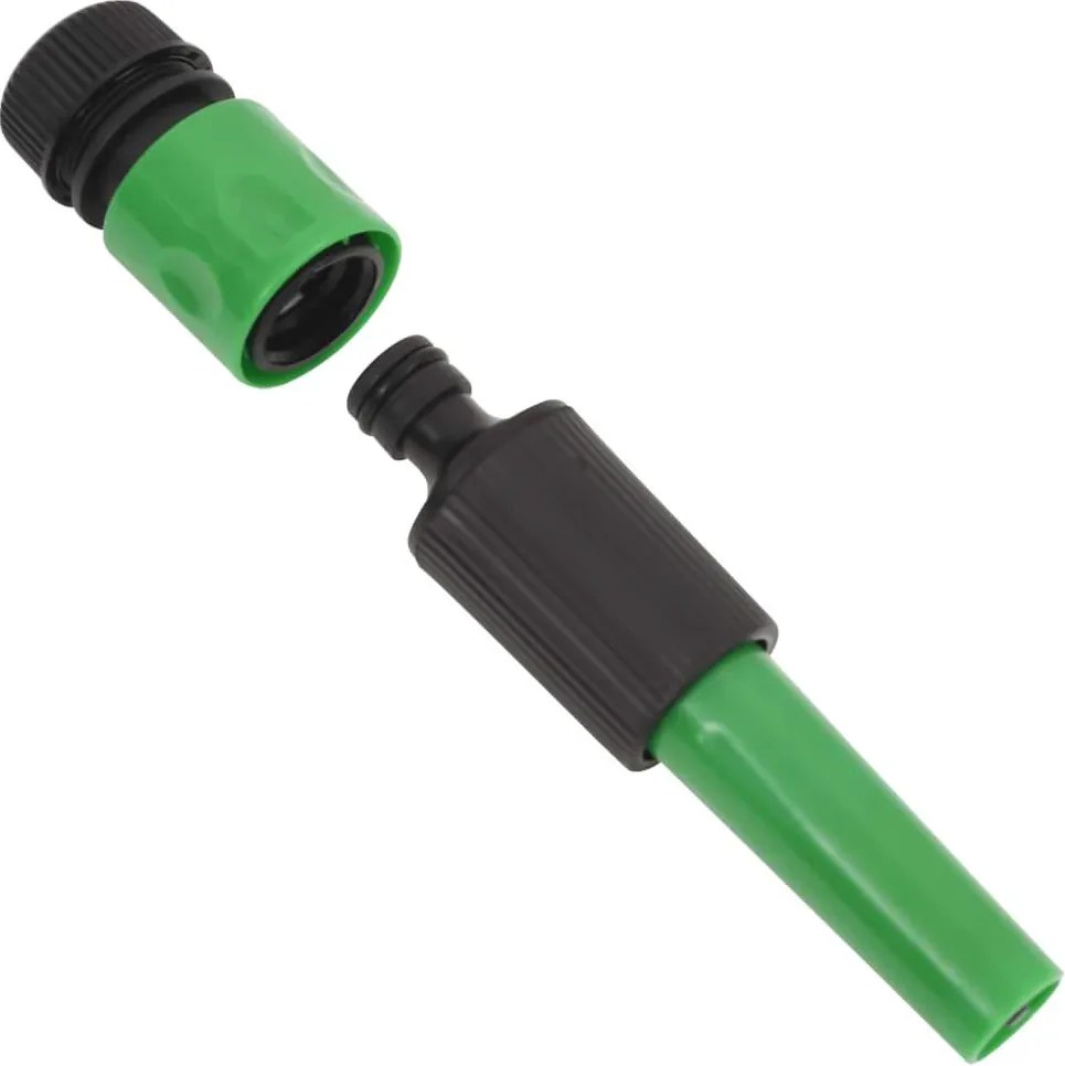 Záhradná hadica so sadou armatúr zelená 0,5" 10 m PVC