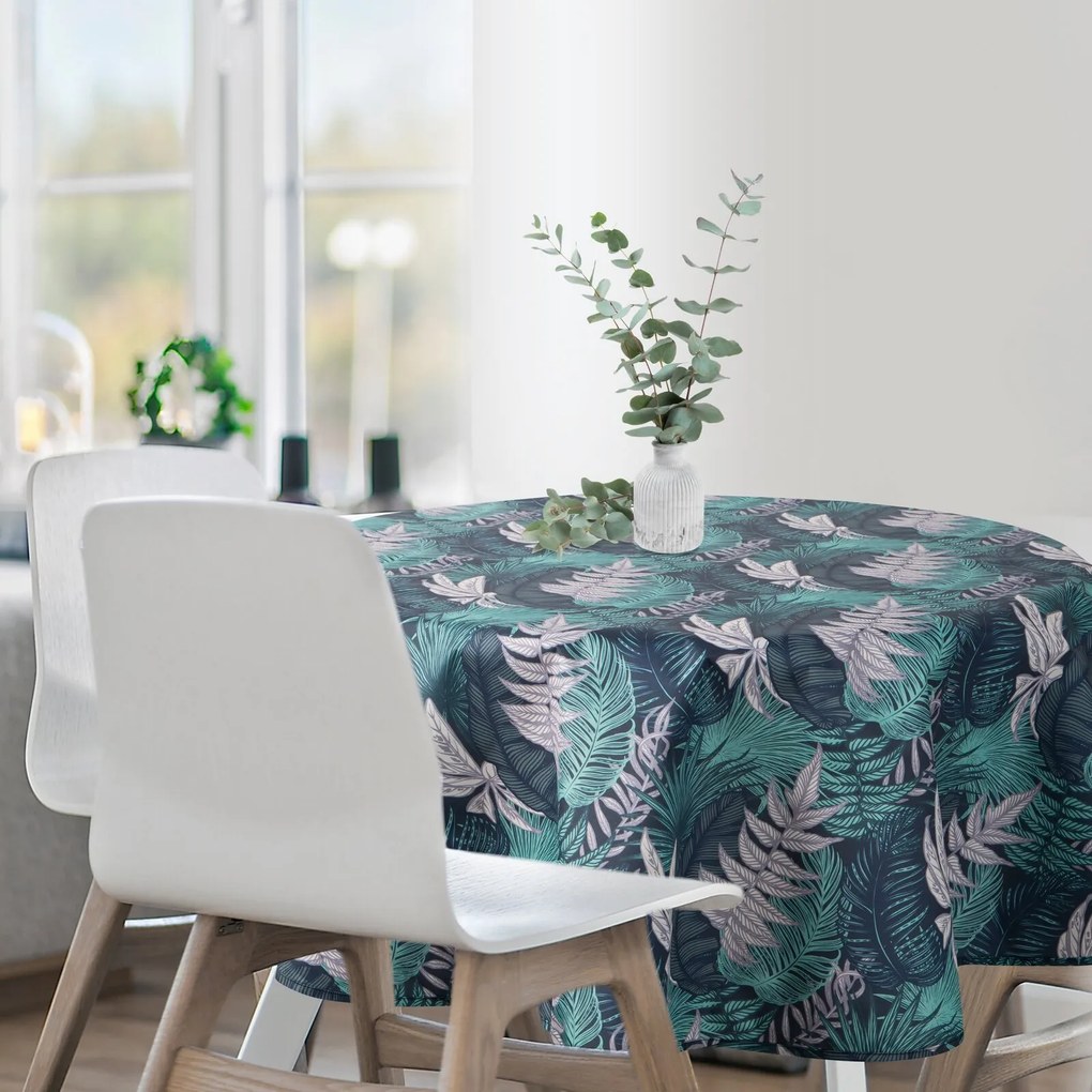 ZÁHRADNÝ VODEODOLNÝ OBRUS GARDEN (FI) 150 CM LISTY