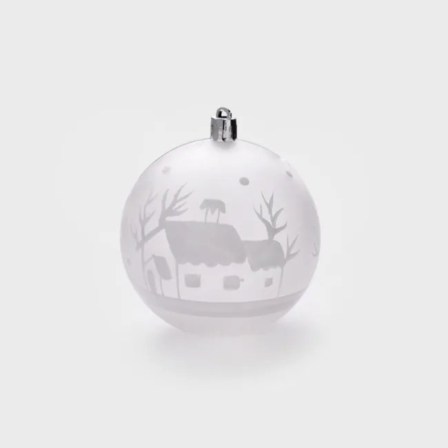 Vianočné guľky ETHAN s vianočnými vzormi 714603 (6ks)