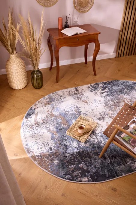 Koberec RAGOLLE Argentum 63395 7656 ovál