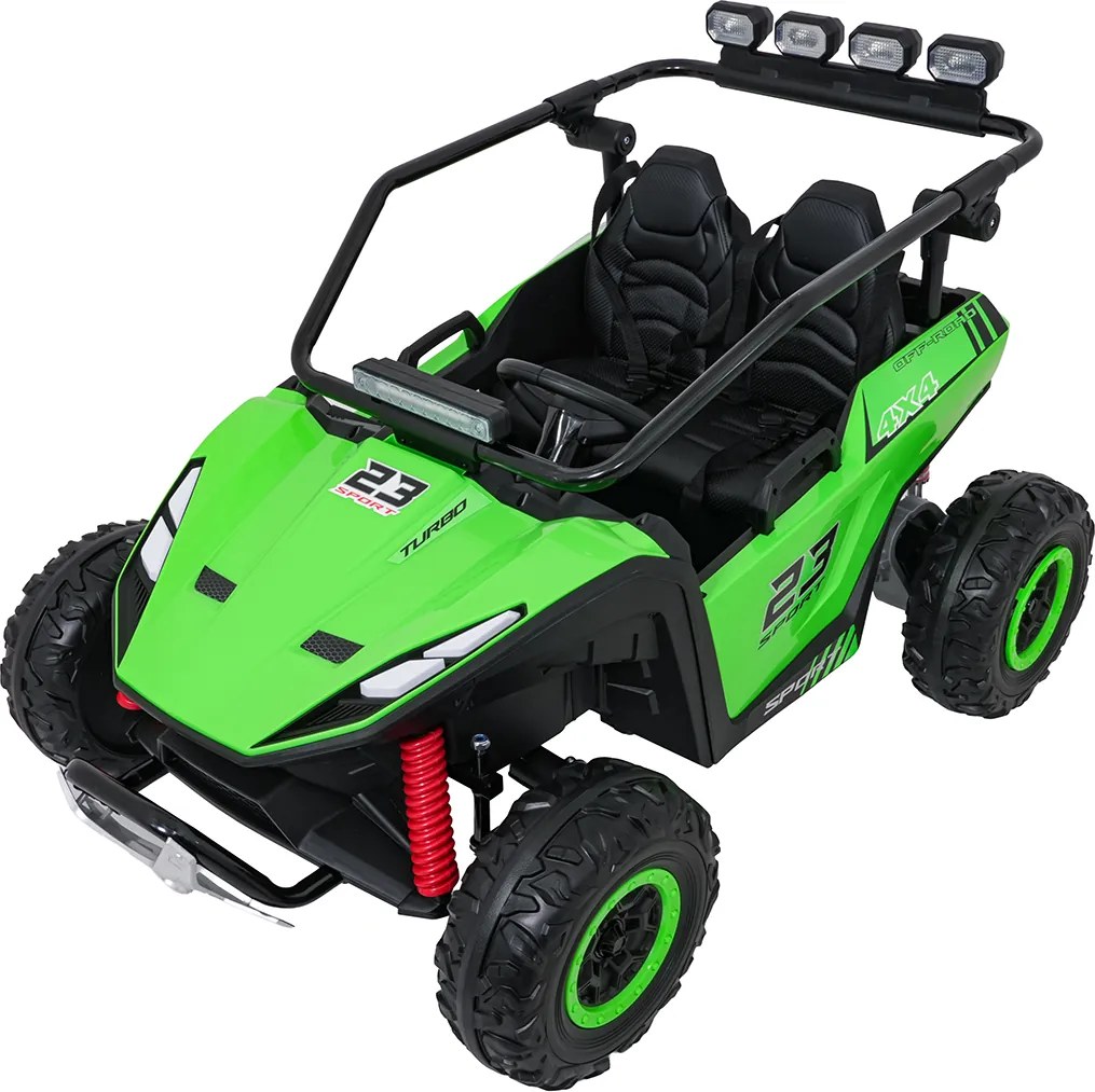 Ramiz Elektrická bugina TURBO 23 pre deti zelená