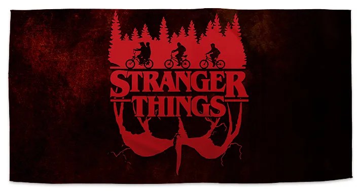 Sablio Uterák Stranger Things Red - 30x50 cm