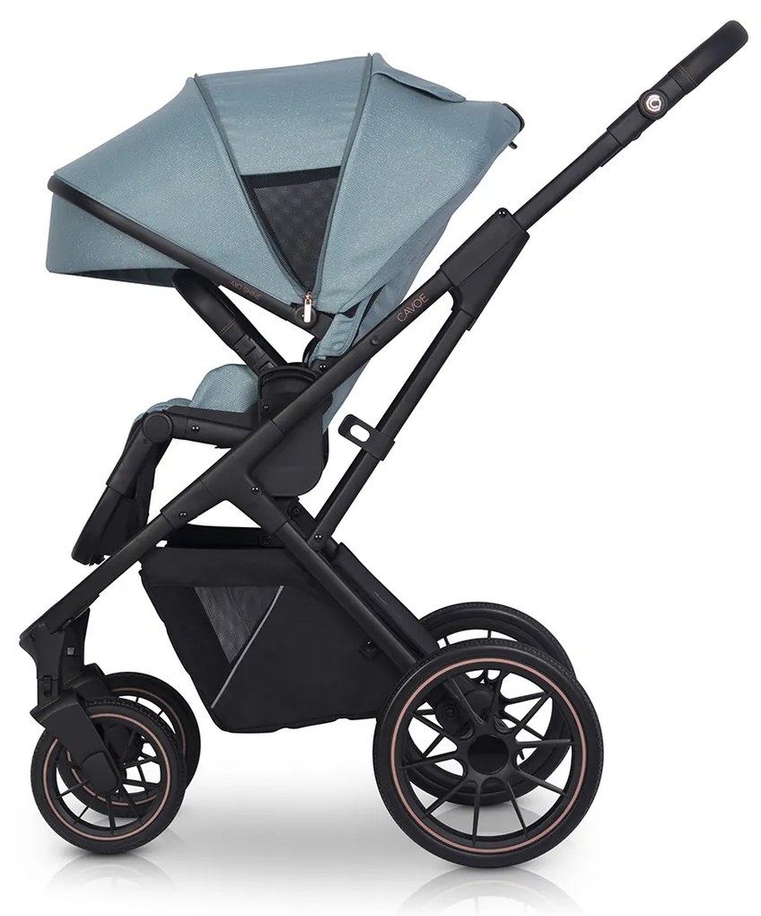 Športový kočík Cavoe Axo Shine Boho Green