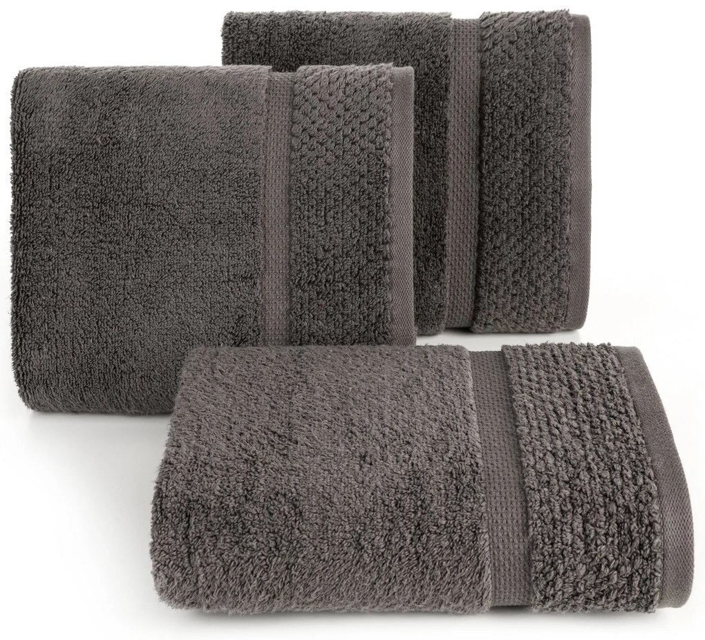 BAVLNENÝ UTERÁK VILIA 50X90 CM HNEDÁ