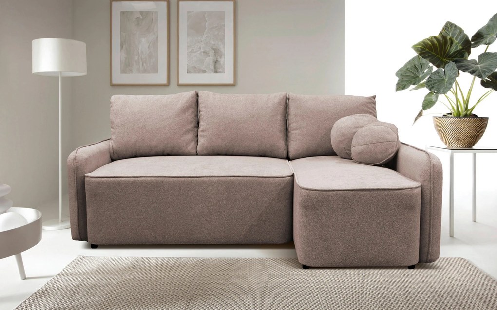 XXXLutz ROHOVÁ SEDAČKA, textil, ružová MID.YOU - Sedačky - 001574006708