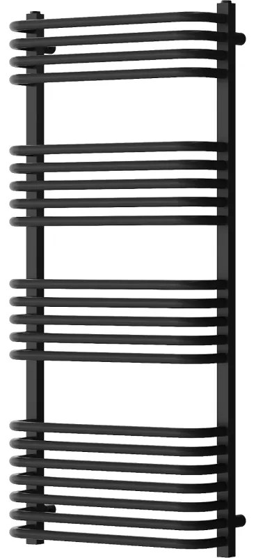 Mexen Apollo, vykurovacie teleso 1210 x 550 mm, 638 W, čierna, W117-1210-550-00-70