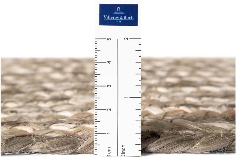 Obojstranný/ručne tkaný jutový behúň v svetlo prírodnej farbe/v tmavo prírodnej farbe 80x200 cm Juno – Hanse Home