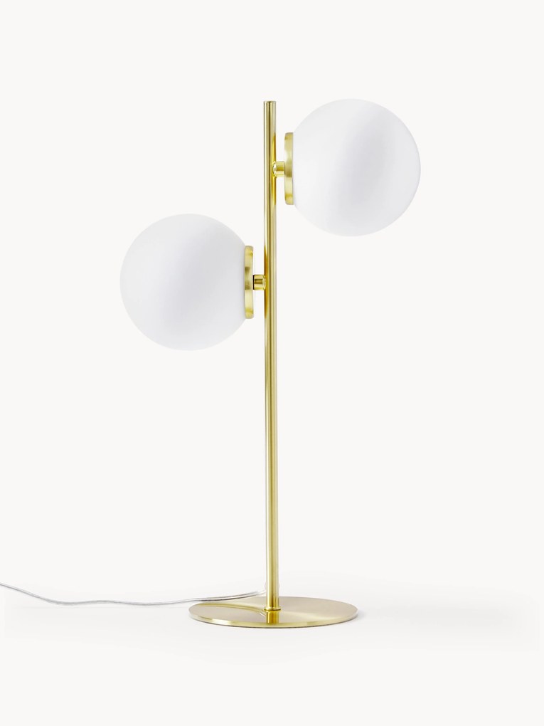 Stojacia lampa z opálového skla Atlanta