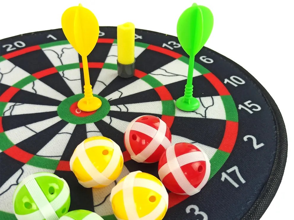 LEAN TOYS Terč na suchý zips Dart 36 cm