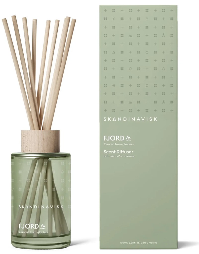 SKANDINAVISK Vonný difuzér FJORD – 100 ml