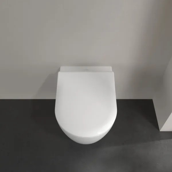Villeroy & Boch 5656RS01 - Závesné WC so sedátkom SoftClose AVENTO keramika/biela