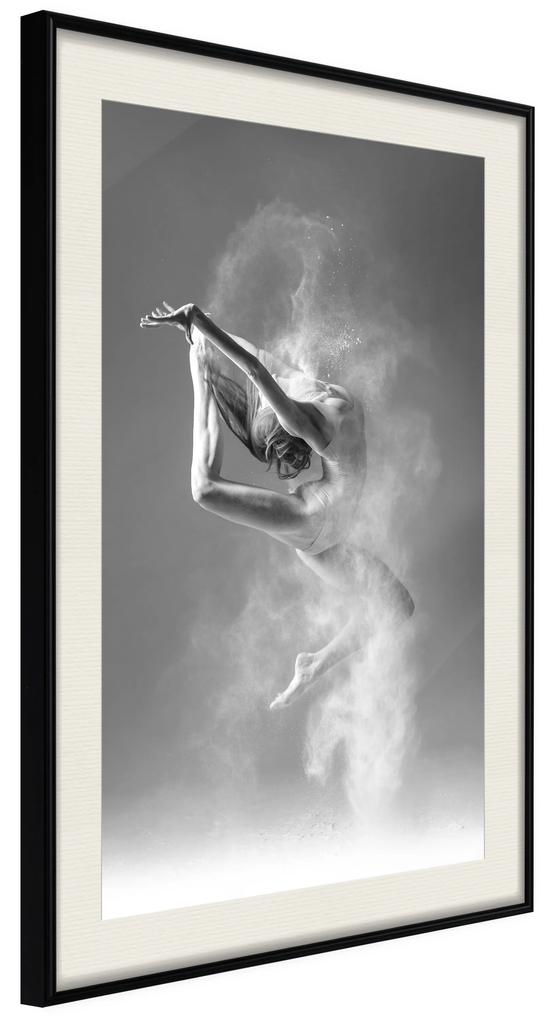 Artgeist Plagát - Ballerina [Poster] Veľkosť: 40x60, Verzia: Zlatý rám
