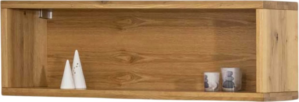 Policová skrinka - box na stenu, 140x34x42 cm