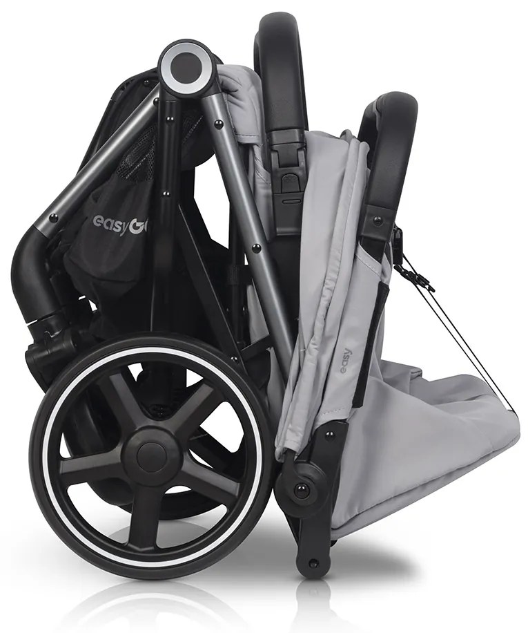 Súrodenecký kočík EasyGo Echo Cloudy Gray