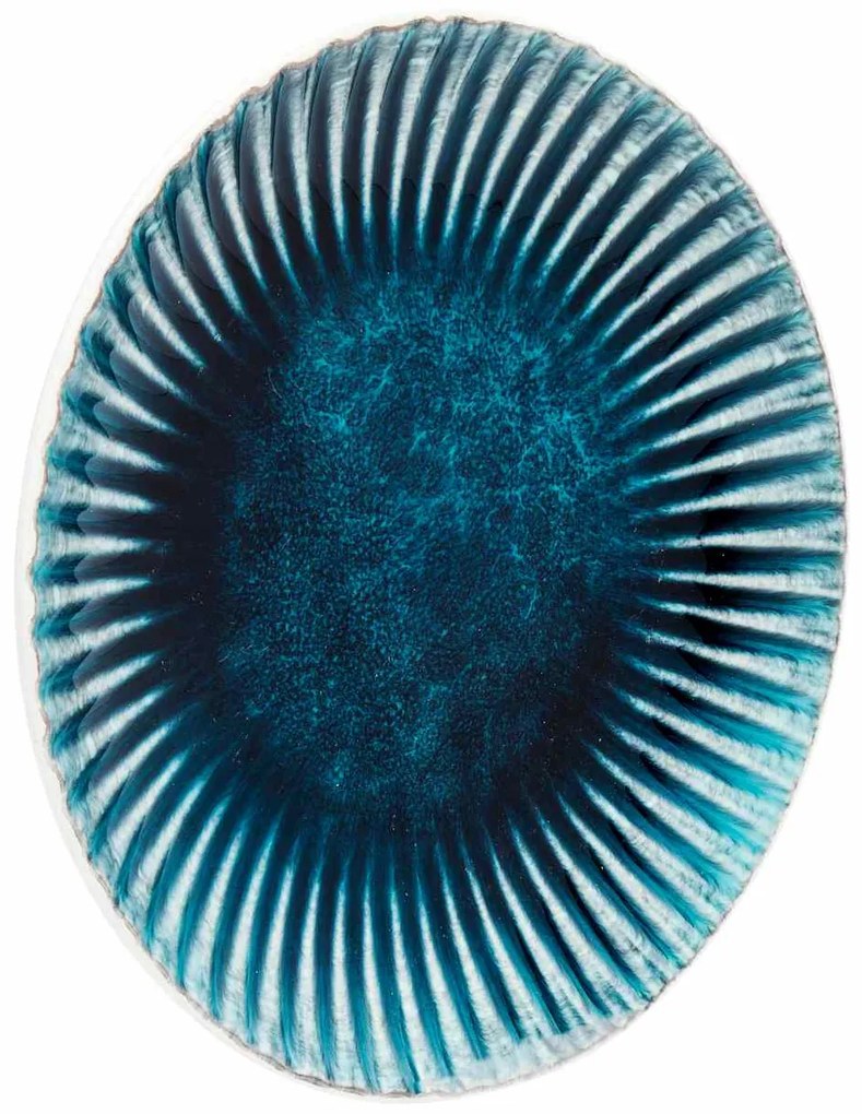 Mustique Rim tanier modrý Ø21 cm
