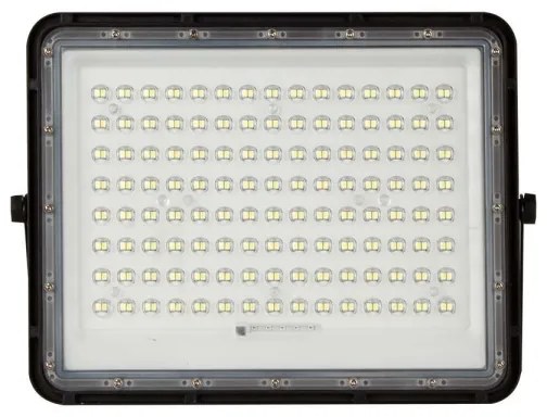 LED Vonkajší solárny reflektor LED/20W/3,2V 6400K čierna + DO