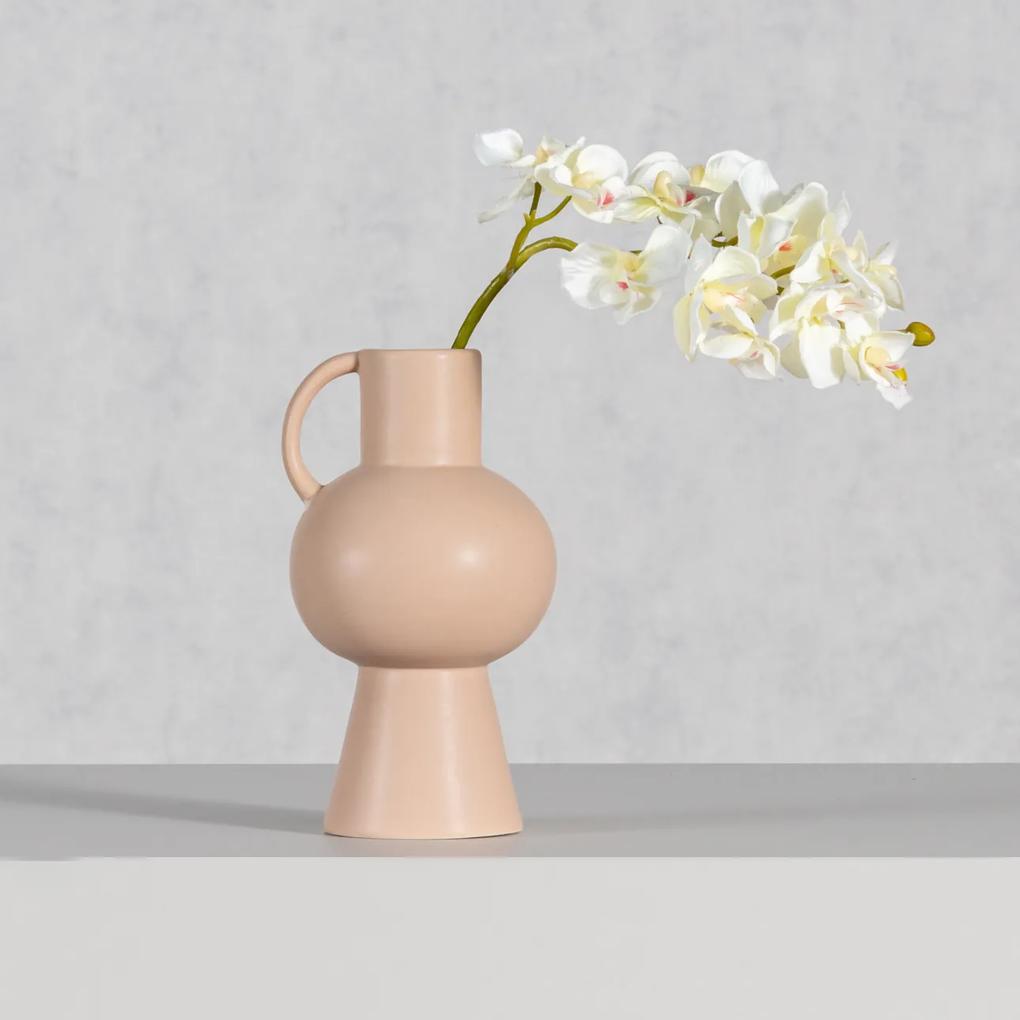 Váza Uario 20cm beige