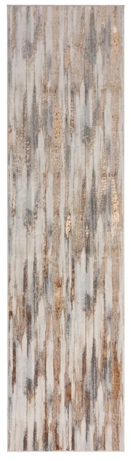 Béžový behúň 80x300 cm Gleam – Flair Rugs