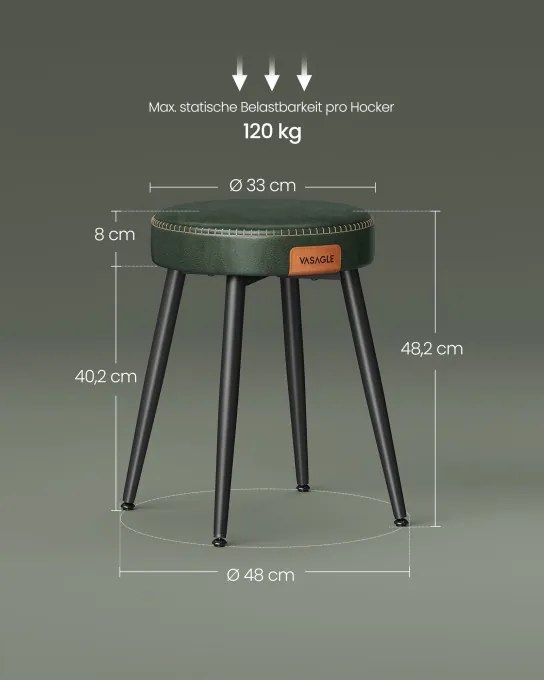 Set dvoch barových stoličiek EKHO LDC170C02