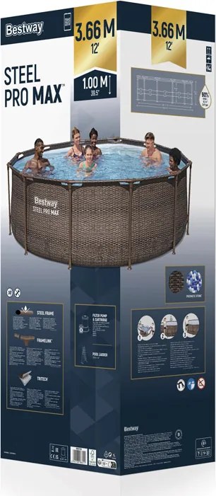 Bazén Bestway Rattan 366 x 100 cm Bestway - 56709