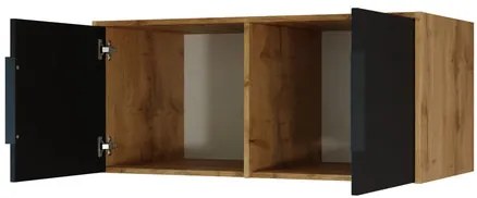 Nadstavba na skriňu Lenona Lux D2 (biela + dub wotan) . Vlastná spoľahlivá doprava až k Vám domov. 1104479