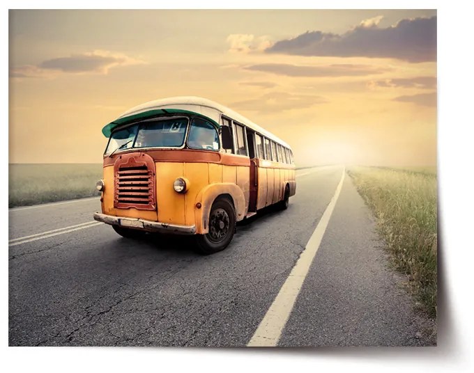 Sablio Plagát Autobus veterán - 60x40 cm