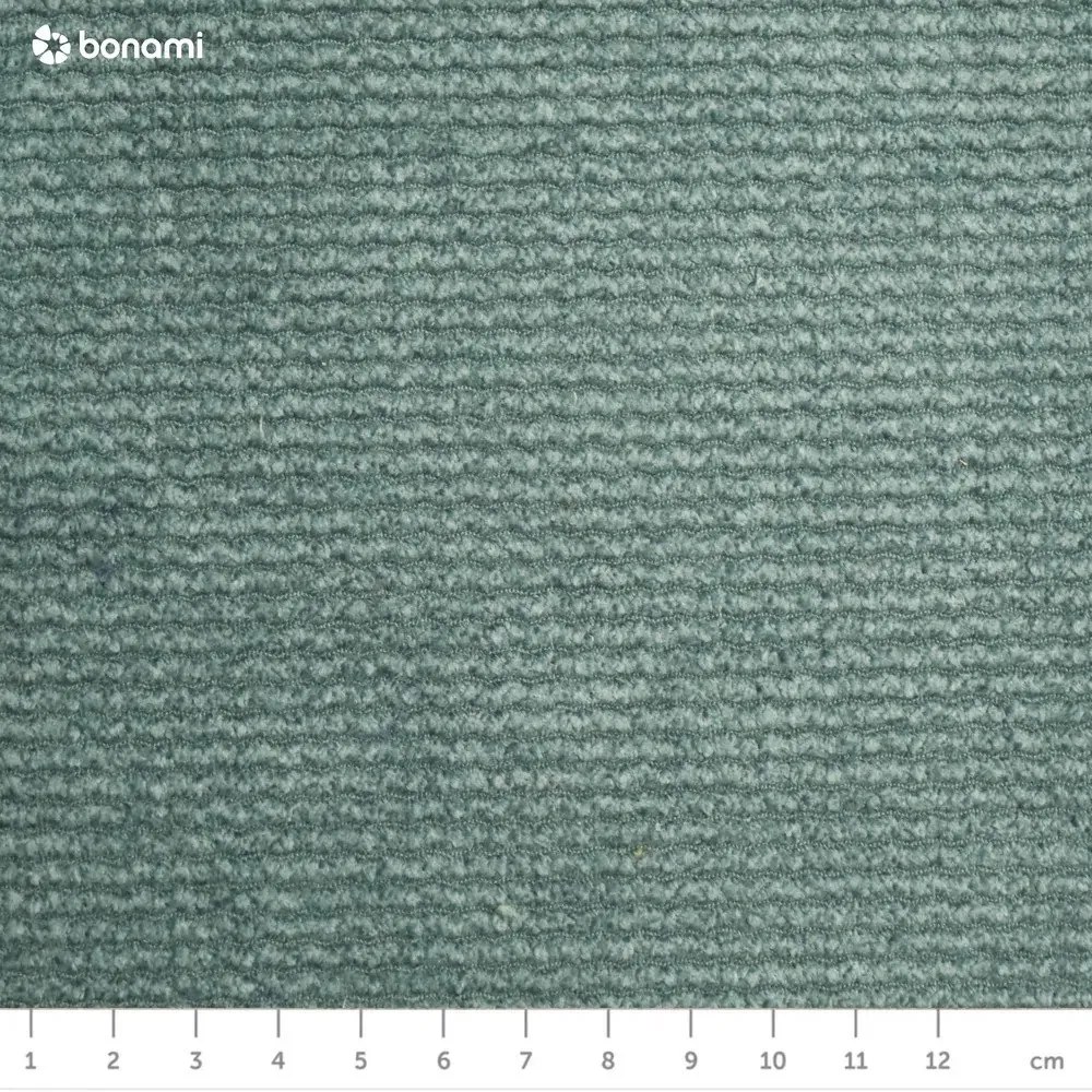 Svetlomodrá čalúnená dvojlôžková posteľ s roštom 180x200 cm Barker – Ropez