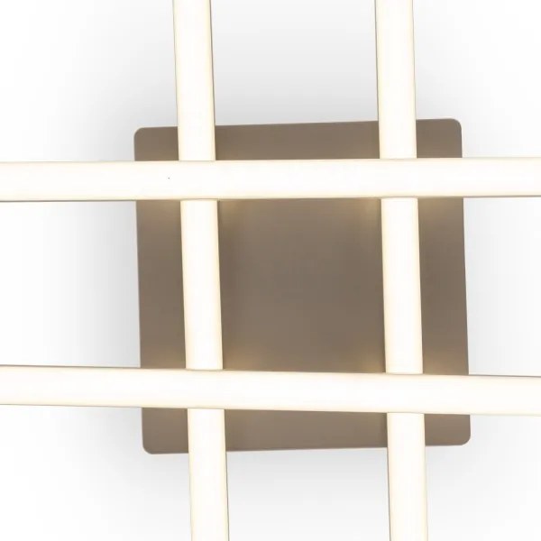 Brilagi - LED stropné svietidlo STRIPES LED/37W/230V strieborné