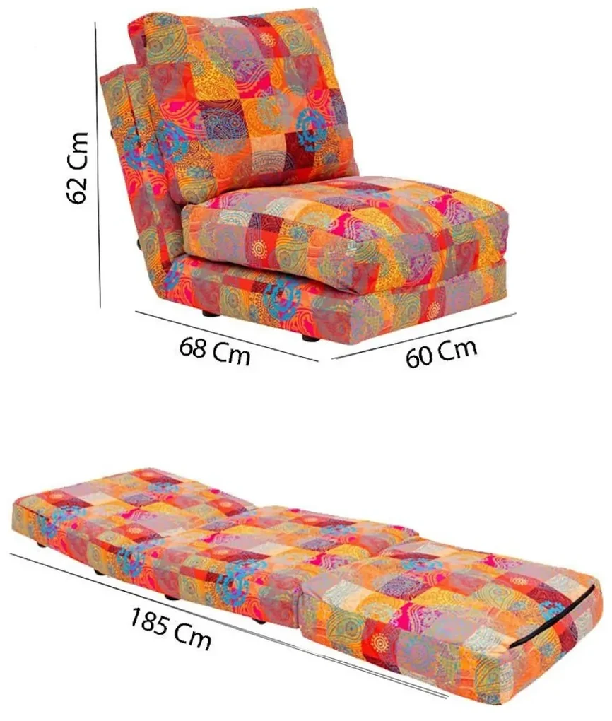 Kreslo Taida Patchwork