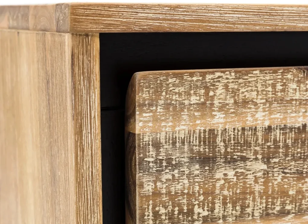 furniture-nabytek.cz - Masívna sada kúpeľňového nábytku Jolo z akáciového dreva, lakovaná, hnedá