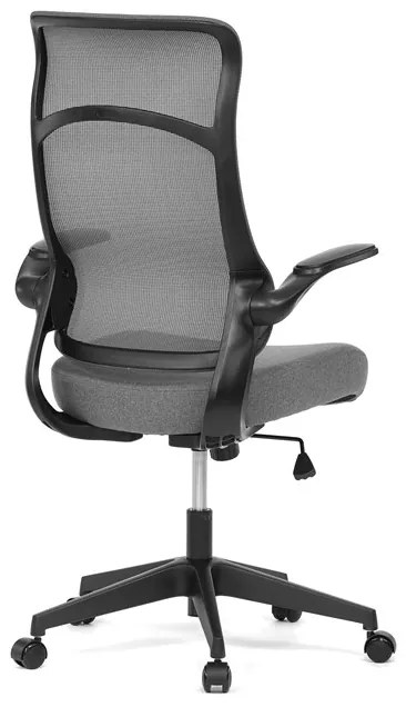 Autronic BONTEC Kancelárska stolička, hojdací mechanizmus, šedá sieťovina, KA-A182 BK Farba: Šedá